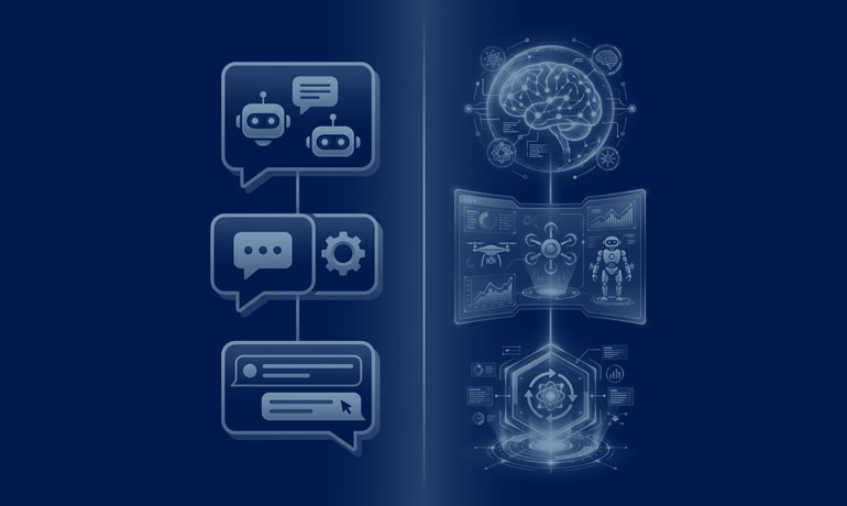 Agentes de IA vs. Chatbots: qual é a melhor escolha