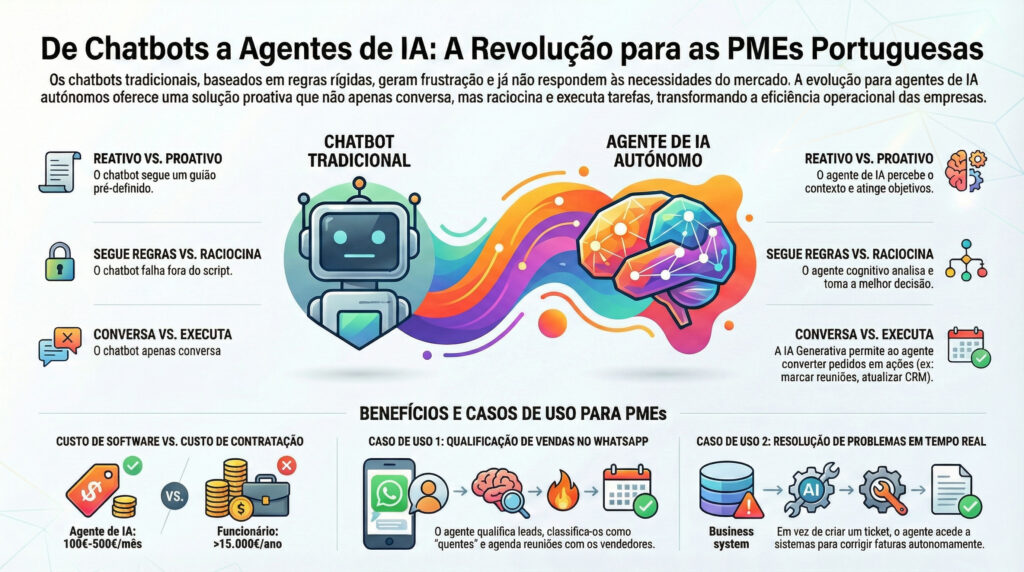 De Chatbots a Agentes autónomos